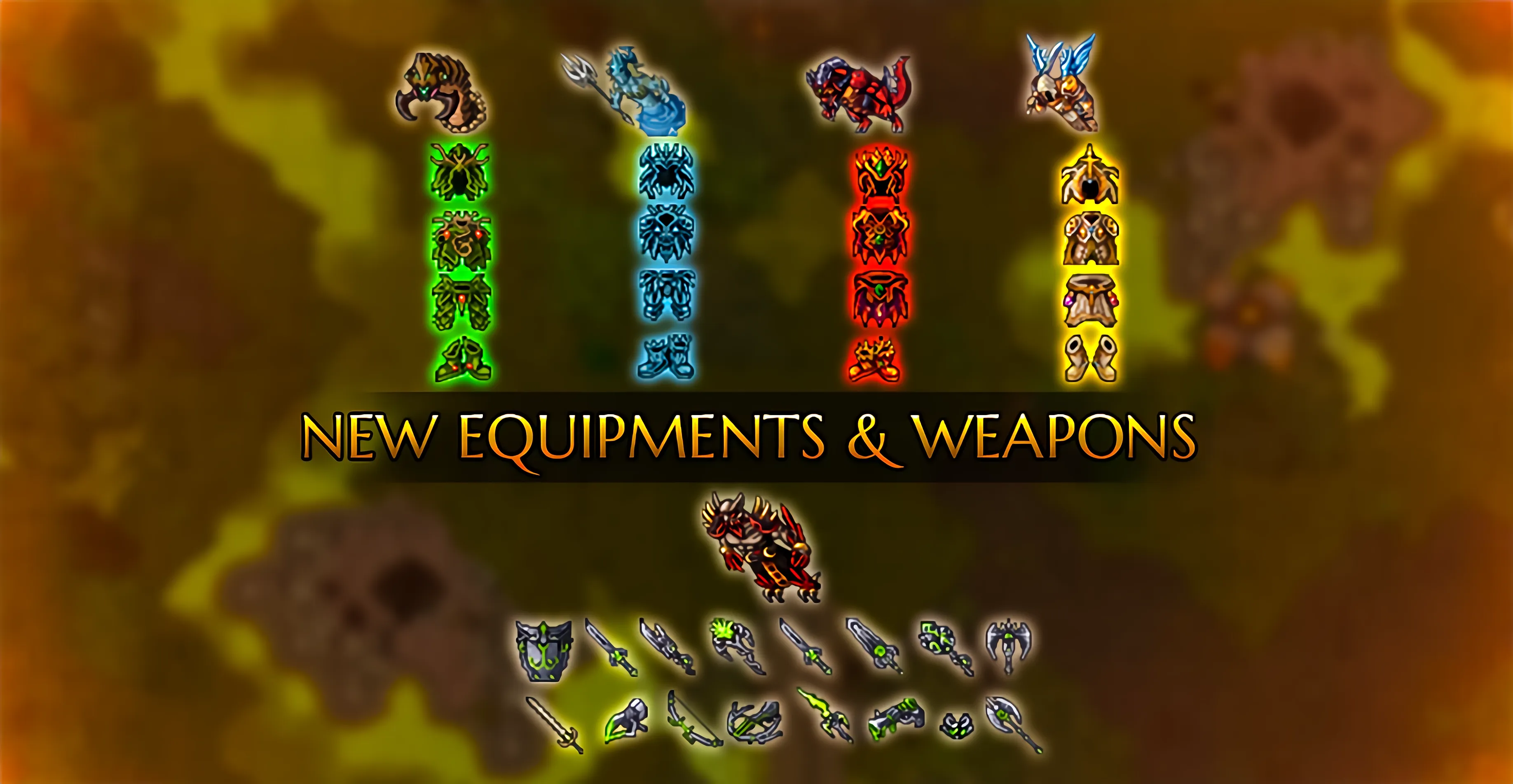 New Equipment and Weapons